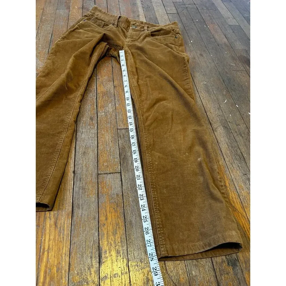 Brown J Crew Favorite Fit Loose Straight Corduroy Pants  - (Women's 28S‎ | 32S)